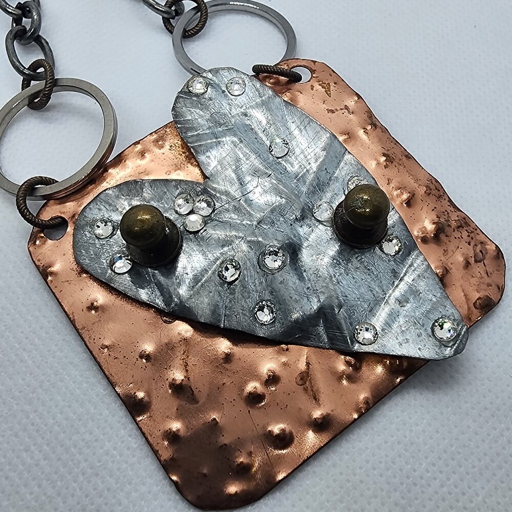 Hammered Copper necklace